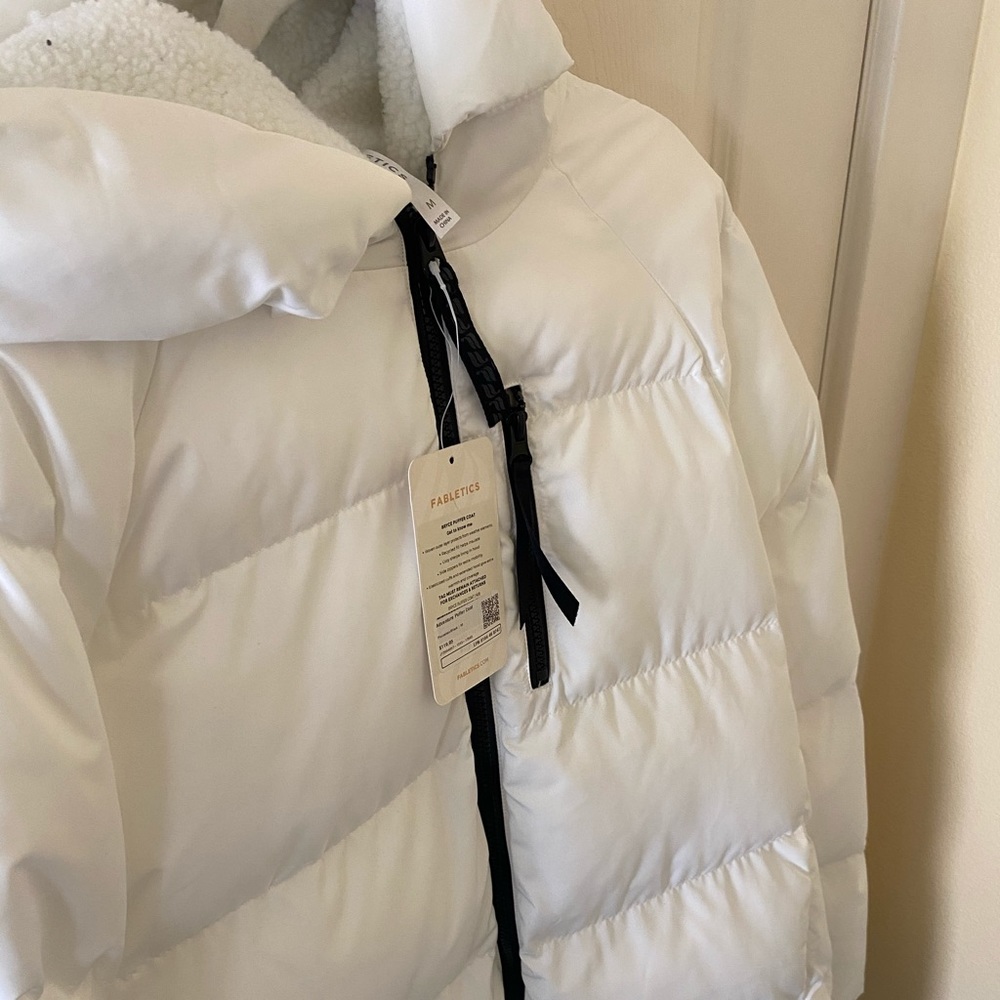Long puffer jacket